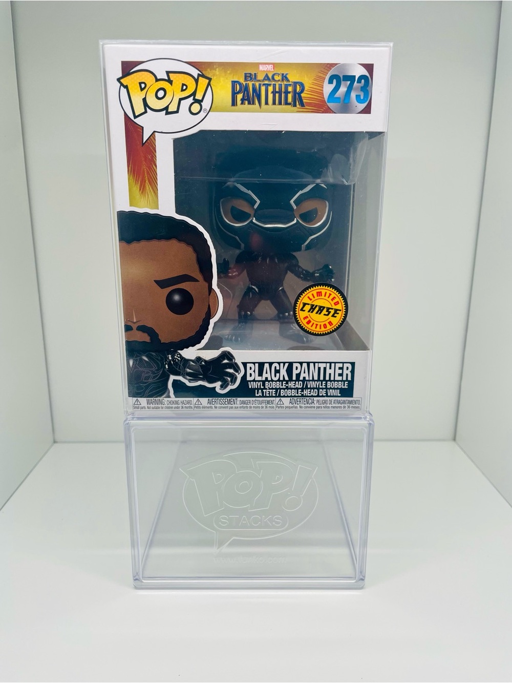 #273 Funko POP! Black Panther Vinyl Figure - CHASE LIMITED EDITION